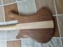 Rickenbacker 4003/4 , Natural Walnut: Body - Rear