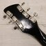 Rickenbacker 360/6 Refin, Jetglo: Headstock - Rear