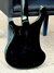 Nov 1972 Rickenbacker 4001/4 CB Checkered Binding, Jetglo: Body - Rear
