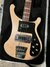 Rickenbacker 4003/4 CB Checkered Binding, Satin Mapleglo: Body - Front