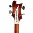Dec 1995 Rickenbacker 4001/4 V64, Fireglo: Headstock