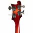 Rickenbacker 4001/4 V64, Fireglo: Headstock - Rear