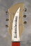 Sep 2001 Rickenbacker 350/6 V63, Desert Gold: Headstock