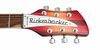 Apr 2023 Rickenbacker 360/6 , Fireglo: Headstock