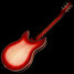 Rickenbacker 360/6 V64, Fireglo: Full Instrument - Rear