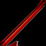 Rickenbacker 360/6 V64, Fireglo: Neck - Rear