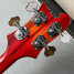 Rickenbacker 4005/4 XC 90th Anniversary, Amber Fireglo: Headstock - Rear