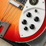 Rickenbacker 4005/4 XC 90th Anniversary, Amber Fireglo: Close up - Free2