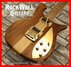 Rickenbacker 650/6 VH Model, Natural Walnut: Body - Front