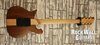 Rickenbacker 650/6 VH Model, Natural Walnut: Full Instrument - Rear