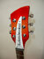 Feb 2023 Rickenbacker 620/6 , Fireglo: Headstock