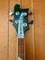Sep 1973 Rickenbacker 4001/4 Mod, Jetglo: Headstock