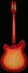 Rickenbacker 360/6 21 frets, Fireglo: Full Instrument - Rear