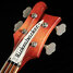 Dec 1972 Rickenbacker 4001/4 CB Checkered Binding, Fireglo: Headstock