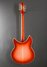 Rickenbacker 360/12 C63, Fireglo: Full Instrument - Rear