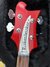 Mar 2017 Rickenbacker 4003/4 , Ruby: Headstock
