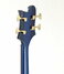 Rickenbacker 4004/4 Cii, Trans Blue: Headstock - Rear