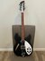 Rickenbacker 330/6 , Matte Black: Full Instrument - Front