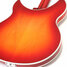 Rickenbacker 4005/4 XC 90th Anniversary, Amber Fireglo: Body - Rear