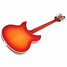 Rickenbacker 4005/4 XC 90th Anniversary, Amber Fireglo: Full Instrument - Rear