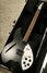 Rickenbacker 330/6 , Matte Black: Full Instrument - Front