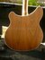 Rickenbacker 360/6 , Natural Walnut: Body - Rear