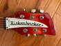 Mar 2005 Rickenbacker 620/6 , Fireglo: Headstock