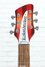 Apr 2023 Rickenbacker 330/6 , Fireglo: Headstock