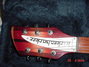 Feb 1996 Rickenbacker 330/6 , Fireglo: Headstock