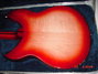 Feb 1996 Rickenbacker 330/6 , Fireglo: Body - Rear
