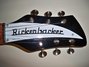 Feb 2008 Rickenbacker 350/6 V63, Jetglo: Headstock