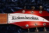 Sep 2000 Rickenbacker 360/6 CW, Fireglo: Headstock
