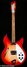 Rickenbacker 330/6 , Fireglo: Full Instrument - Front
