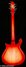 Rickenbacker 660/6 , Fireglo: Full Instrument - Rear