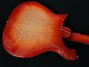 Apr 2023 Rickenbacker 660/6 , Fireglo: Body - Rear