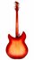 Rickenbacker 1997/6 RoMo, Fireglo: Full Instrument - Rear