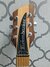 Dec 2002 Rickenbacker 650/6 Dakota, Natural Walnut: Headstock