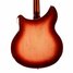 Rickenbacker 360/6 Mod, Fireglo: Body - Rear