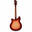 Rickenbacker 360/6 Mod, Fireglo: Full Instrument - Rear