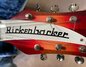 May 2014 Rickenbacker 350/6 V63, Fireglo: Headstock