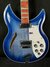 Rickenbacker 381/6 V69, Blueburst: Body - Front