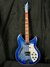 Rickenbacker 381/6 V69, Blueburst: Full Instrument - Front