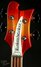 May 2023 Rickenbacker 4003/4 , Fireglo: Headstock