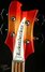 May 2023 Rickenbacker 4003/4 , Fireglo: Headstock