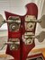 Rickenbacker 4001/4 , Burgundy: Headstock - Rear