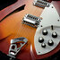 Rickenbacker 330/6 , Fireglo: Close up - Free