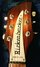 Rickenbacker 360/6 WB, Fireglo: Headstock