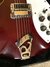 Rickenbacker 360/6 , Burgundy: Close up - Free2