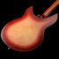 Rickenbacker 330/6 , Fireglo: Body - Rear