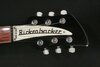 Apr 1988 Rickenbacker 360/6 , Jetglo: Headstock